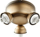 Quorum - 2383-9022 - Three Light Fan Light Kit - Salon - Antique Flemish