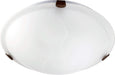Quorum - 3000-12-86 - Two Light Ceiling Mount - Ceiling Mount Oiled Bronze - Oiled Bronze