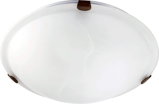 Quorum - 3000-12-86 - Two Light Ceiling Mount - Ceiling Mount Oiled Bronze - Oiled Bronze