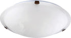 Quorum - 3000-16-86 - Three Light Ceiling Mount - Ceiling Mount Oiled Bronze - Oiled Bronze