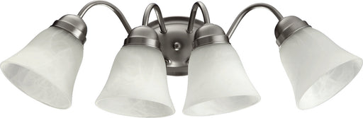 Quorum - 5403-4-65 - Four Light Wall Mount - Satin Nickel
