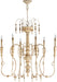 Quorum - 6206-6-70 - Six Light Chandelier - Salento - Persian White