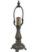 Meyda Tiffany - 10640 - One Light Table Base - Mini Footed - Mahogany Bronze