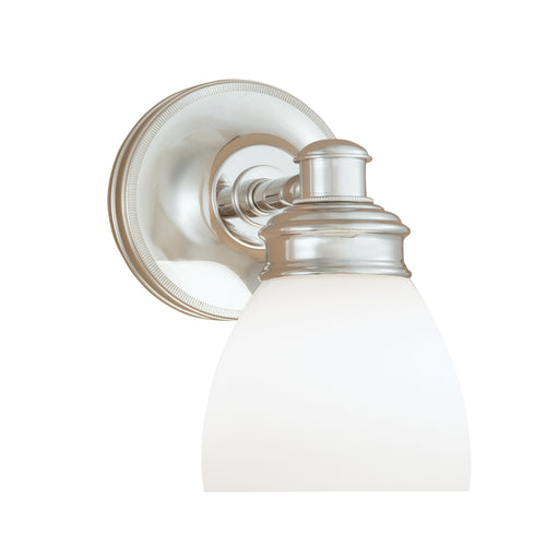 Norwell Lighting - 8791-CH-OP - One Light Wall Sconce - Spencer 1 Light Sconce - Chrome