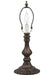 Meyda Tiffany - 11570 - One Light Table Base - Shell - Brushed Nickel