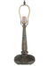 Meyda Tiffany - 11586 - One Light Table Base - French Baroque - Mahogany Bronze