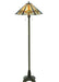 Meyda Tiffany - 118694 - Two Light Floor Lamp - Crosshairs Mission - Antique