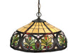Meyda Tiffany - 119562 - Two Light Pendant - Barroco - Mahogany Bronze
