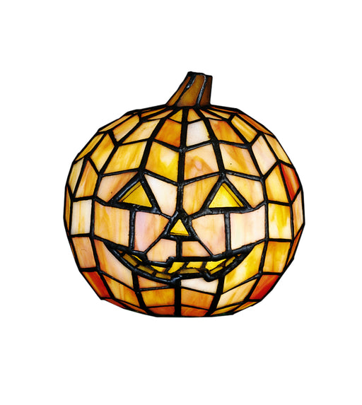 Meyda Tiffany - 24733 - One Light Accent Lamp - Jack O`Lantern - Orange Ia Ha