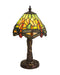 Meyda Tiffany - 26614 - One Light Mini Lamp - Tiffany Hanginghead Dragonfly - Antique Copper