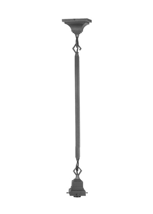 Meyda Tiffany - 28129 - One Light Pendant Hardware - Bungalow - Mahogany Bronze