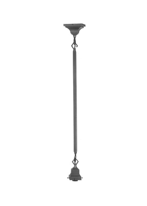 Meyda Tiffany - 28132 - One Light Pendant Hardware - Bungalow - Pewter
