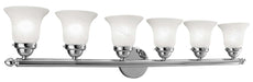 Livex Lighting - 1066-05 - Six Light Bath Vanity - Neptune - Polished Chrome