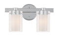Livex Lighting - 1542-05 - Two Light Bath Vanity - Manhattan - Polished Chrome