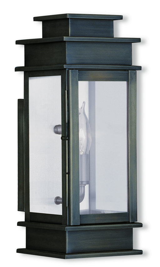 Livex Lighting - 2013-29 - One Light Outdoor Wall Lantern - Princeton - Vintage Pewter