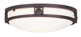 Livex Lighting - 4487-07 - Two Light Ceiling Mount - Titania - Bronze