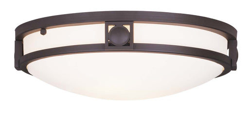 Livex Lighting - 4487-07 - Two Light Ceiling Mount - Titania - Bronze