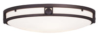 Livex Lighting - 4488-07 - Three Light Ceiling Mount - Titania - Bronze