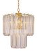 Trans Globe Imports - 9646 PB - Five Light Pendant - Tranquility - Polished Brass
