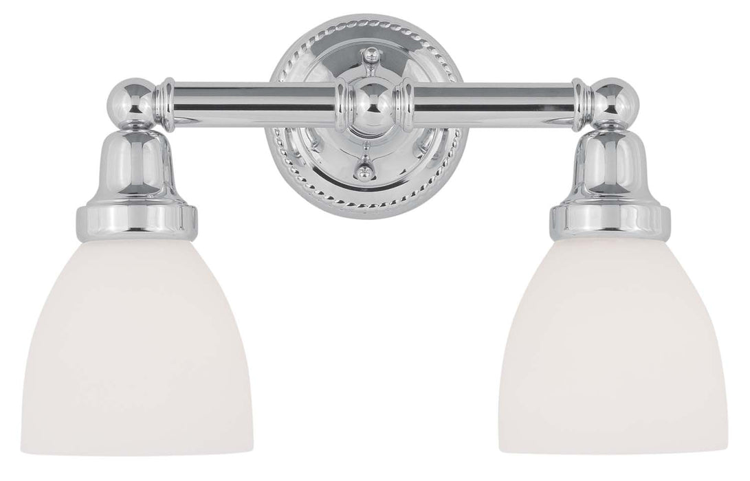 Livex Lighting - 1022-05 - Two Light Bath Vanity - Classic - Polished Chrome