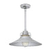 Millennium - RRRS18-GA - One Light Pendant - R Series - Galvanized