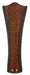Fanimation - B6070WA - 26`` Concave Carved Blade with Woven Bamboo - Isle Wood - Walnut