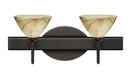 Besa - 2SW-174383-BR - Two Light Wall Sconce - Domi - Bronze