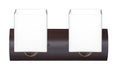 Besa - 2WZ-449807-BR - Two Light Wall Sconce - Rise - Bronze