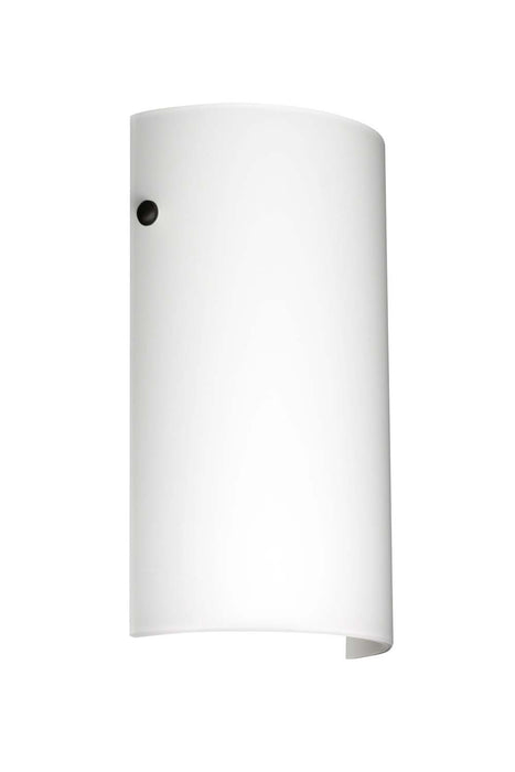 Besa - 704207-BK - One Light Wall Sconce - Tamburo - Black