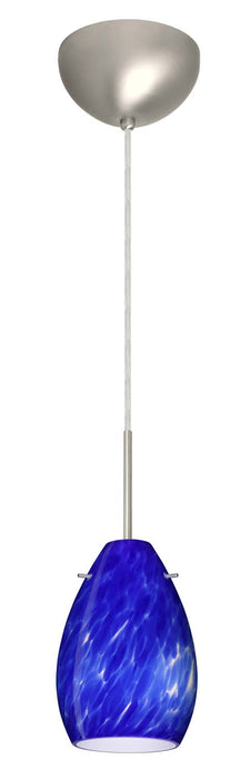 Besa - 1BC-171386-SN - One Light Pendant - Pera - Satin Nickel