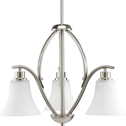 Progress Lighting - P4489-09 - Three Light Bath Light - Joy - Brushed Nickel