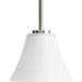 Progress Lighting - P5300-09 - One Light Mini Pendant - Bravo - Brushed Nickel