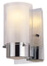 DVI Lighting - DVP9001CH-OP - One Light Wall Sconce - Essex - Chrome w/ Half Opal Glass