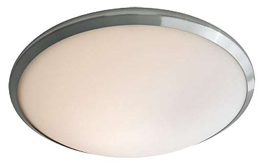 DVI Lighting - DVP9030BN-OP - One Light Flush Mount - Essex - Buffed Nickel w/ Half Opal Glass