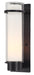 DVI Lighting - DVP9073HB-OP - One Light Outdoor Wall Sconce - Essex Outdoor - Hammered Black w/ Half Opal Glass