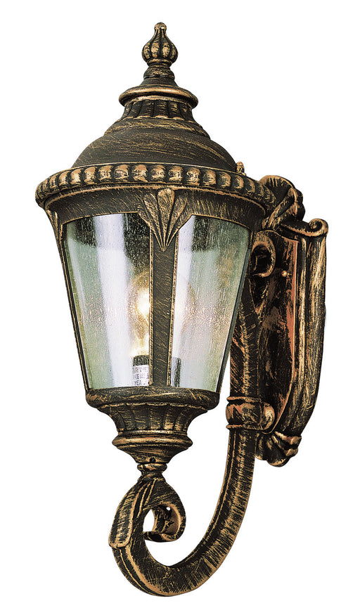 Trans Globe Imports - 5040 BC - One Light Wall Lantern - Commons - Black Copper