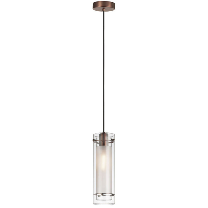 Dainolite Ltd - 22152-CF-OBB - One Light Pendant - Pendant - Oil Brushed Bronze