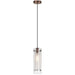 Dainolite Ltd - 22152-CF-OBB - One Light Pendant - Pendant - Oil Brushed Bronze