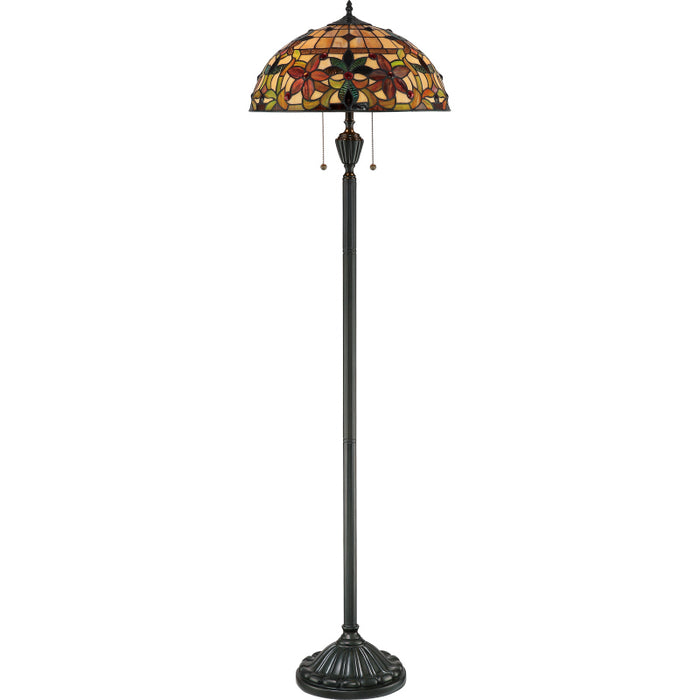 Quoizel - TF878F - Two Light Floor Lamp - Kami - Vintage Bronze