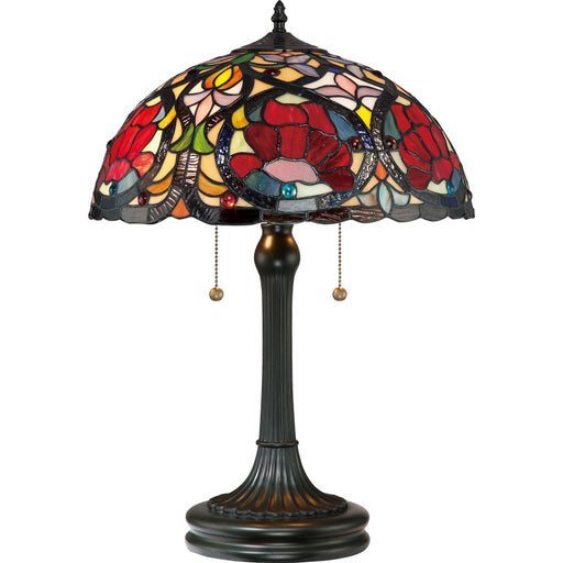 Quoizel - TF879T - Two Light Table Lamp - Larissa - Vintage Bronze