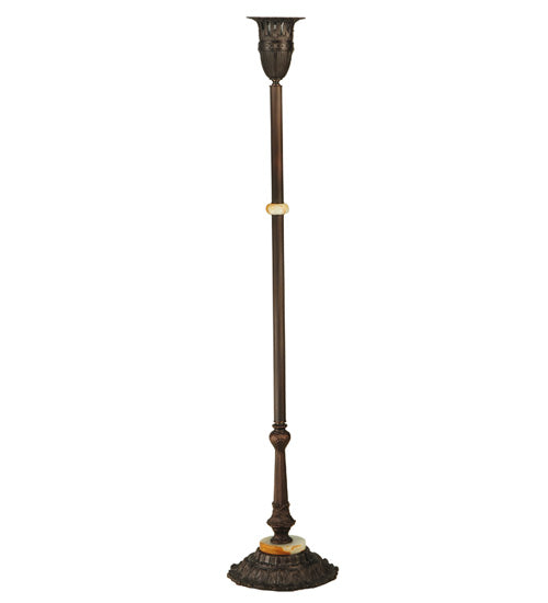 Meyda Tiffany - 10842 - One Light Floor Base Hardware - Florentine - Craftsman Brown