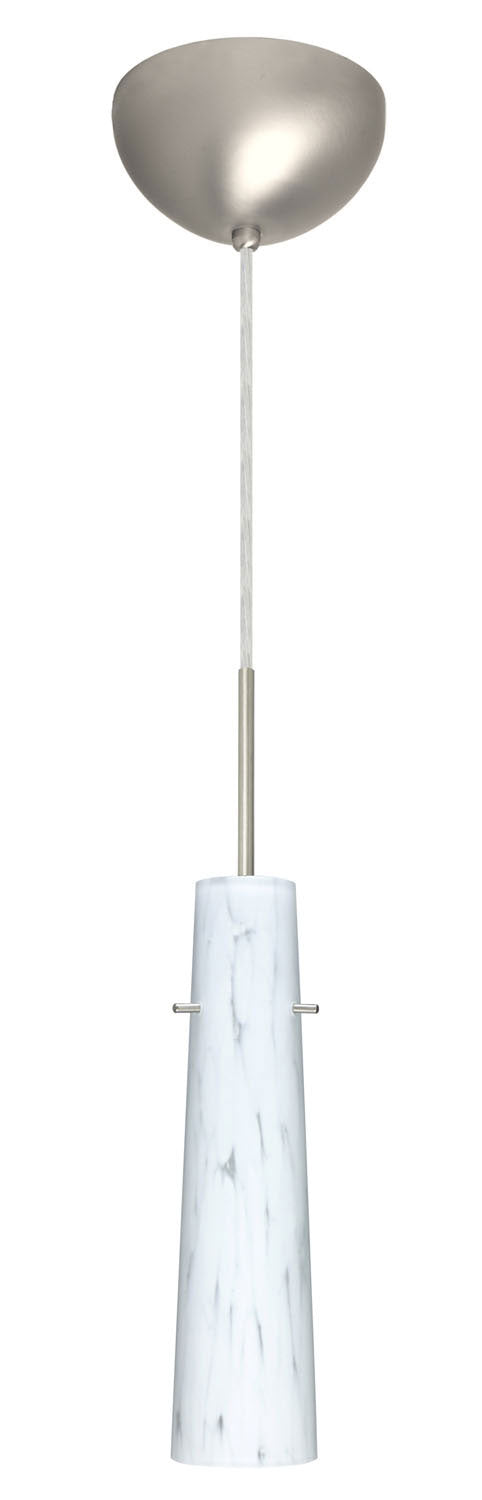 Besa - 1BC-567419-SN - One Light Pendant - Camino - Satin Nickel