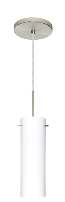 Besa - 1BT-493007-SN - One Light Pendant - Copa - Satin Nickel