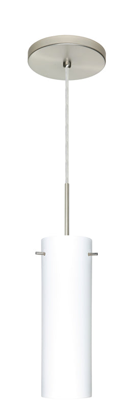 Besa - 1BT-493007-SN - One Light Pendant - Copa - Satin Nickel
