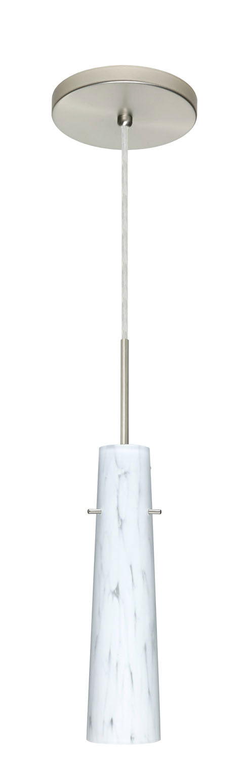 Besa - 1BT-567419-SN - One Light Pendant - Camino - Satin Nickel