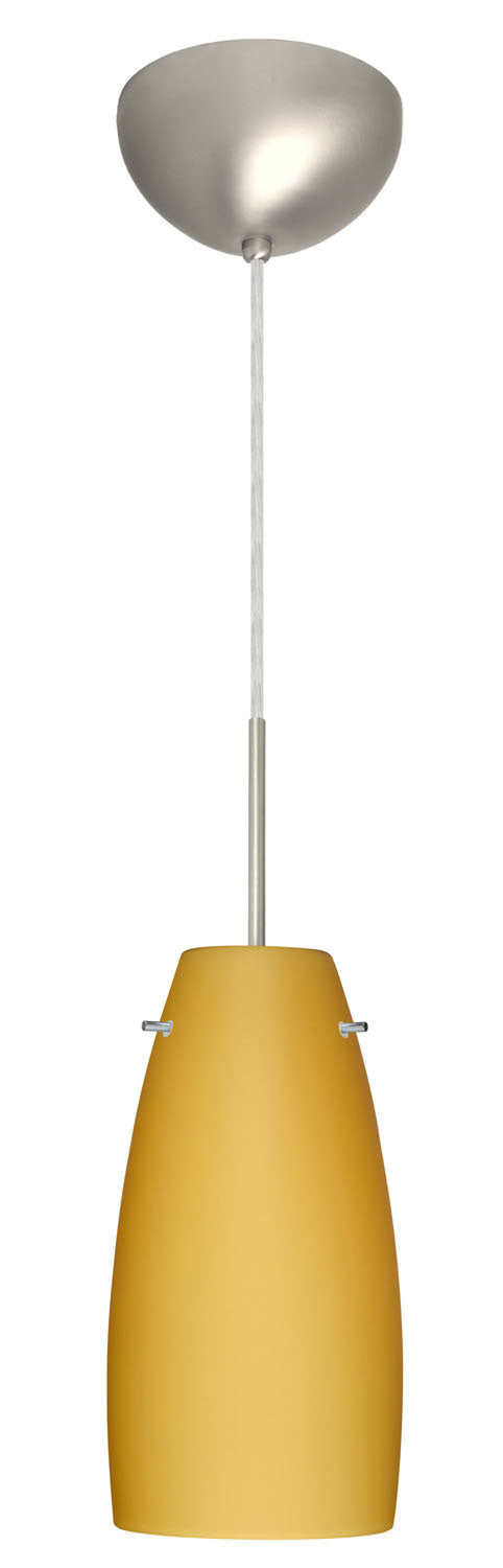 Besa - 1JC-1512VM-SN - One Light Pendant - Tao - Satin Nickel