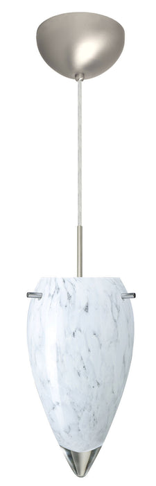 Besa - 1JC-412519-SN - One Light Pendant - Juli - Satin Nickel