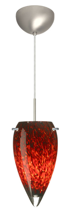 Besa - 1JC-412541-SN - One Light Pendant - Juli - Satin Nickel