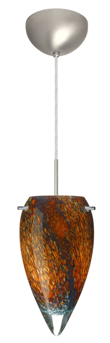 Besa - 1JC-4125CE-SN - One Light Pendant - Juli - Satin Nickel