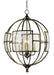 Currey and Company - 9750 - Four Light Chandelier - Lillian August - Pyrite Bronze